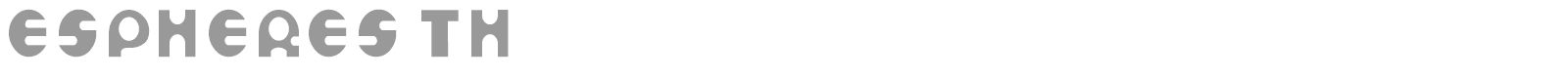 Espheres Th font preview